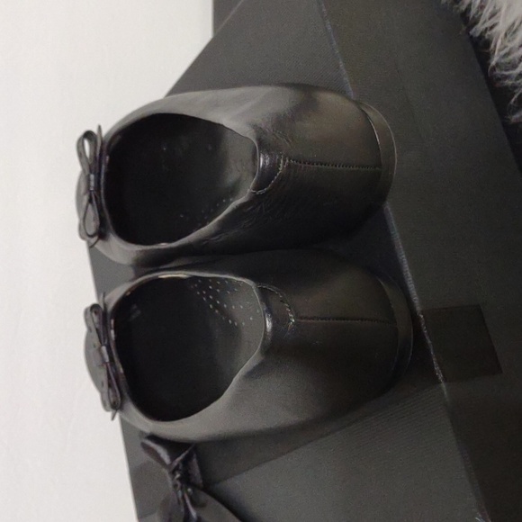 Burberry Black Flats Bow Detail size EU 35 - Picture 12 of 15